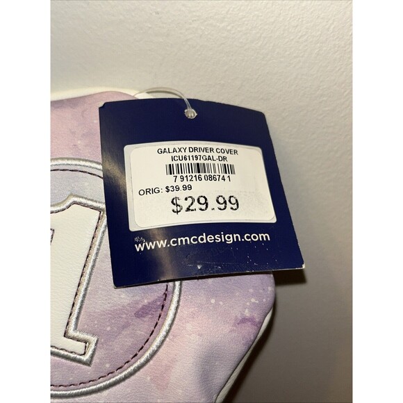 CMC DESIGN Galaxy '1' Custom Studio Driver Headcover Sky Color NWT - Picture 6 of 15